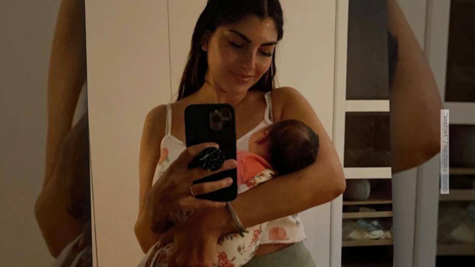 Yeliz Koc zeigt ihr Baby