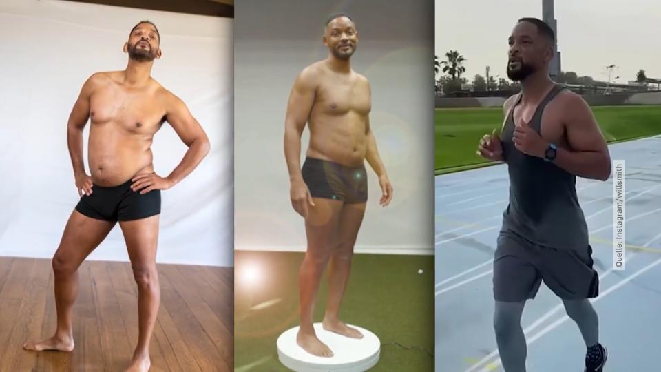 Will Smith sagt den Corona-Kilos den Kampf an