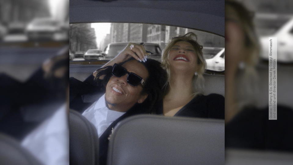 Jay-Z und Beyoncé spielen "Frühstück bei Tiffany"