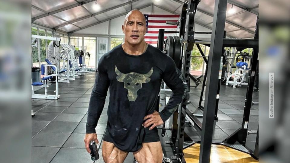 Dwayne „The Rock“ Johnson verblüfft mit Gym-Foto