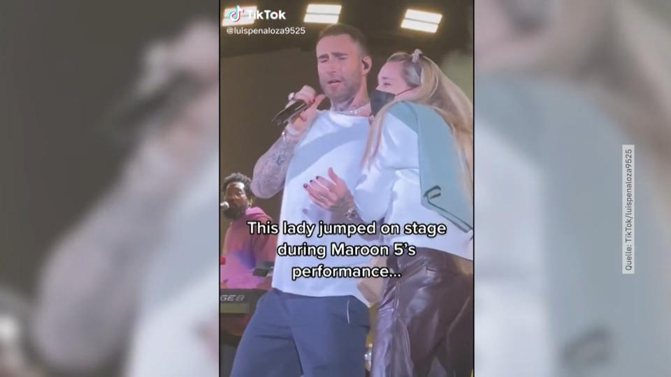 Maroon 5-Sänger Adam Levine äußert sich nach Fan-Attacke
