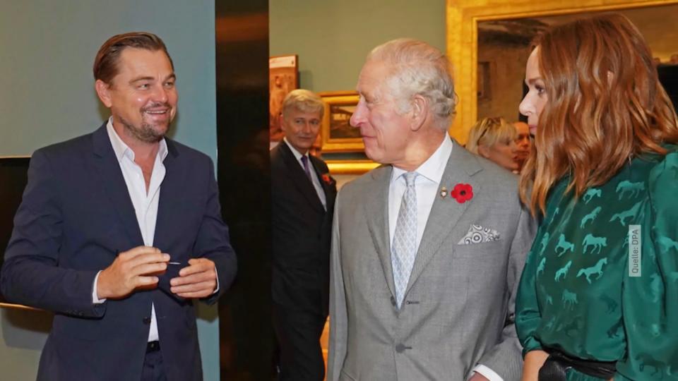 Prinz Charles trifft Leonardo DiCaprio und Stella McCartney