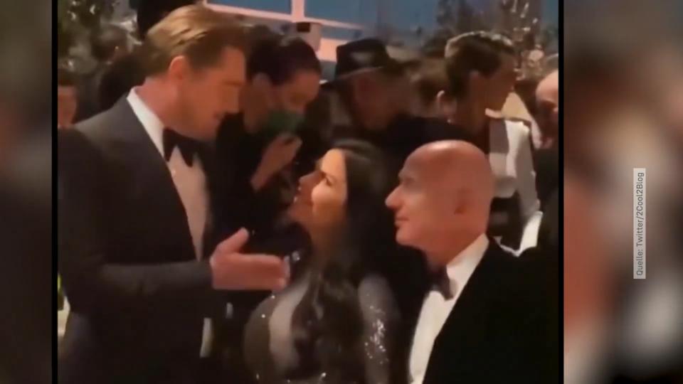 Leonardo DiCaprio flirtet mit Jeff Bezos Freundin
