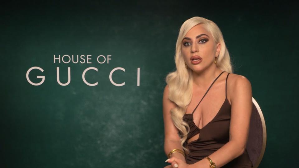 Lady Gaga als "Black Widow"