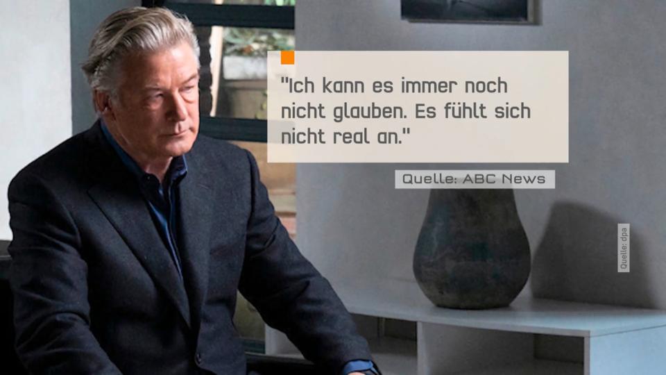 Alec Baldwin: „Ich habe nie abgedrückt“