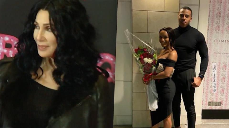 Cher schießt ein Pärchen-Foto - und wird nicht erkannt