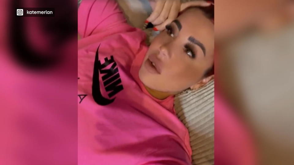 Kate Merlan geht's nicht gut