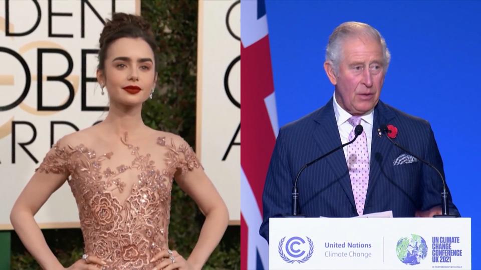 Lily Collins' schmerzhafte Begegnung mit Prinz Charles