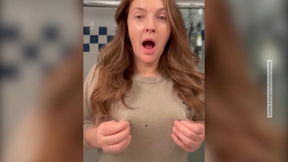Drew Barrymore hat gefräßige Motten