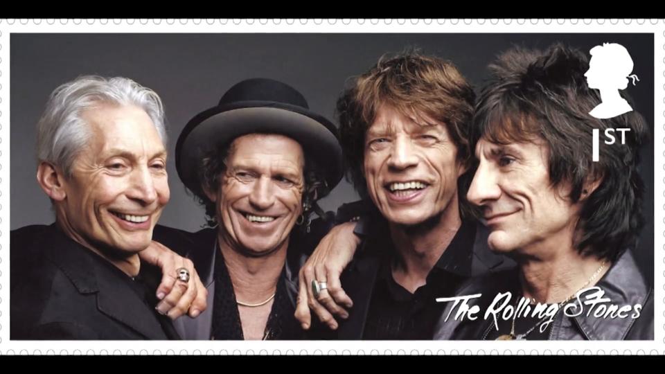Rolling Stones kommen auf britische Briefmarken