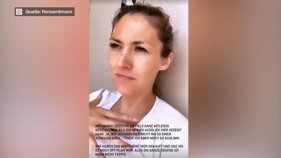 Fiona Erdmann wohnt auf einer Baustelle