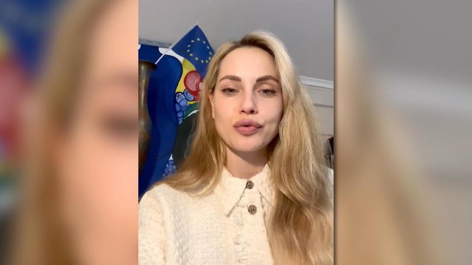 Model Tatyana Vorzheva lebt in Ukraine in Angst