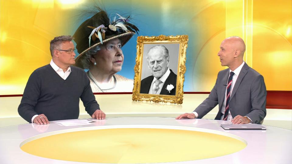 Prinz Andrew auf Gedenkfeier für Prinz Philip