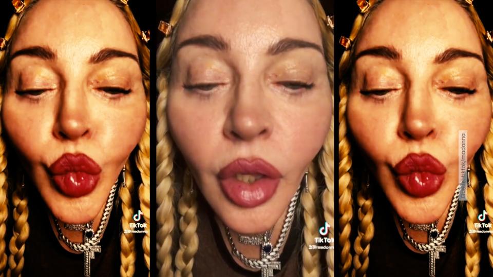 Madonna schockiert ihre Fans mit TikTok-Video