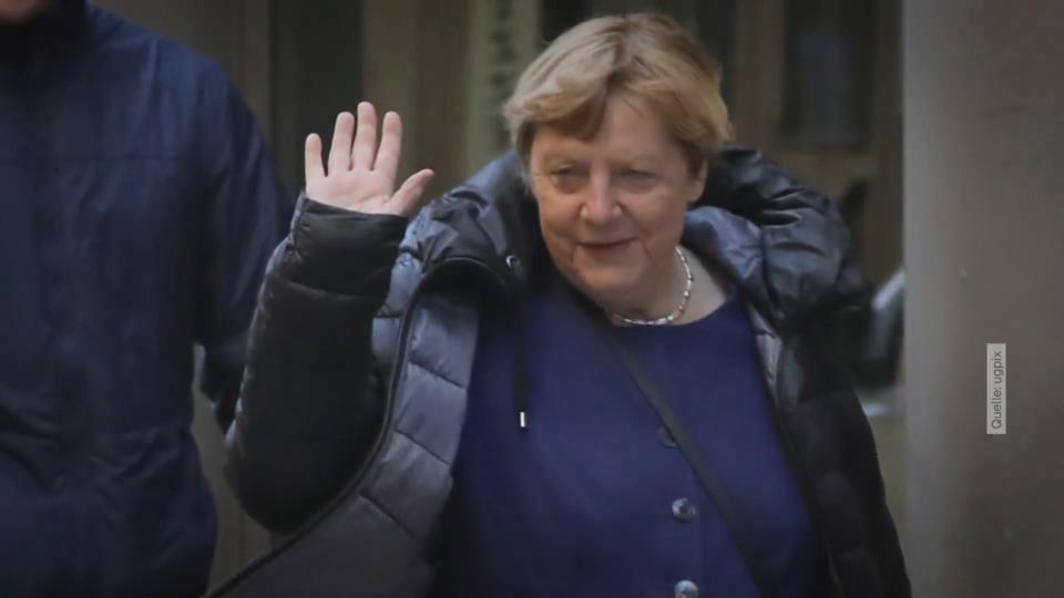 Angela Merkel als Touri in Florenz unterwegs