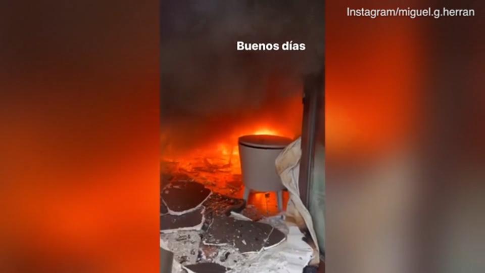 Brand-Schock für "Rio" aus "Haus des Geldes"