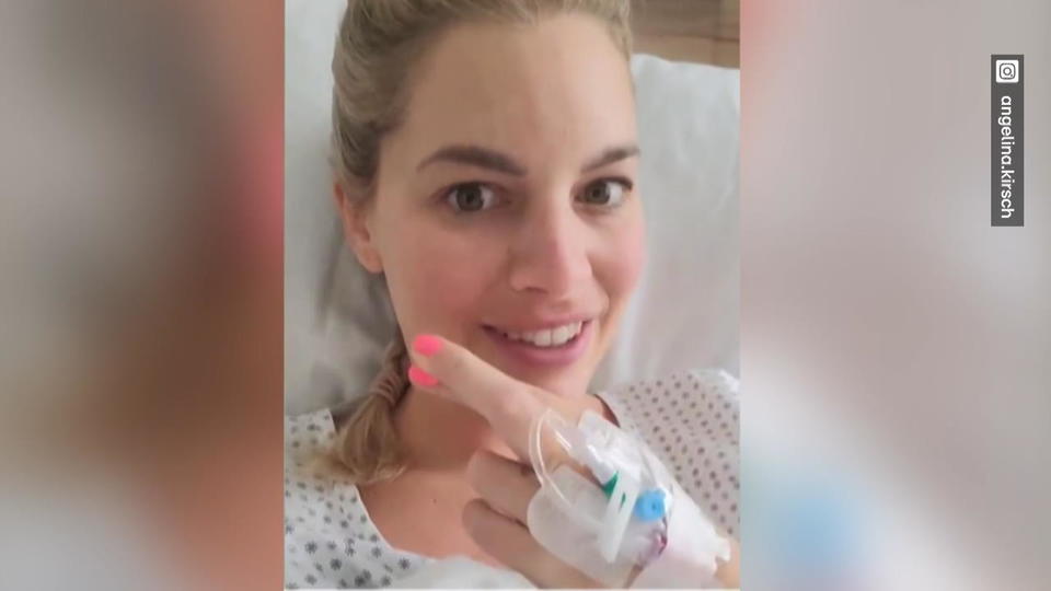 Angelina Kirsch meldet sich aus dem Krankenhaus
