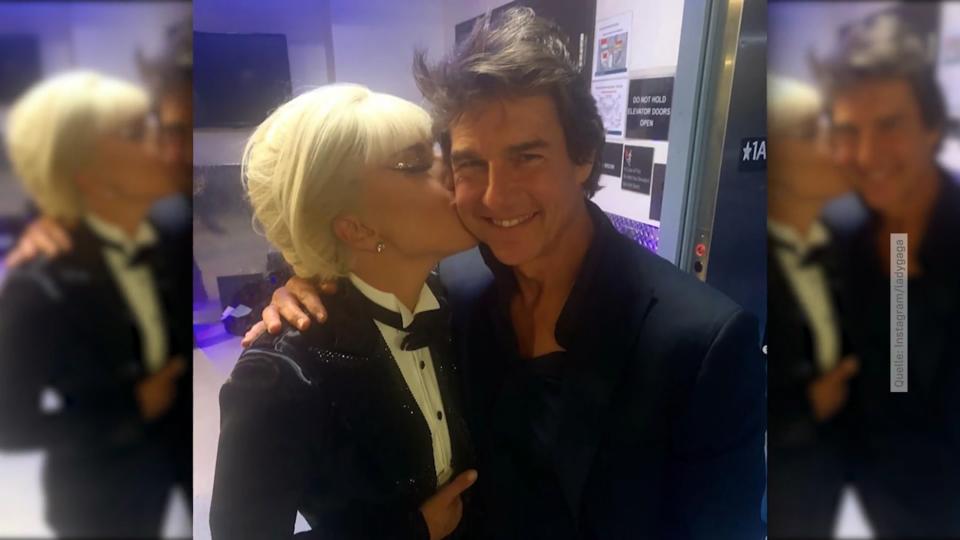 Gaga-Bussi für Tom Cruise