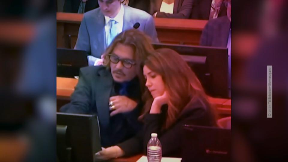 Was läuft da zwischen Johnny Depp & seiner Anwältin?