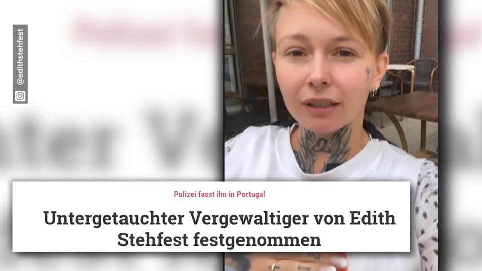 Edith Stehfests Vergewaltiger verhaftet