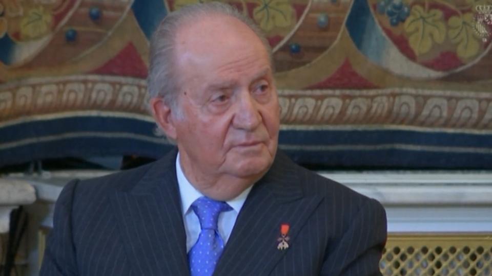 Ex-König Juan Carlos wieder in Spanien