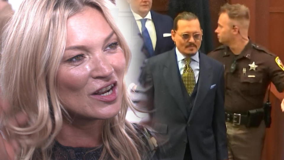 Kate Moss feiert mit Johnny Depp in London