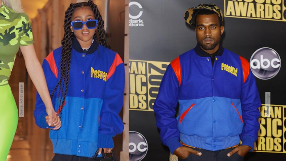 North West trägt 10.000- Euro-Jacke von Papa Kanye