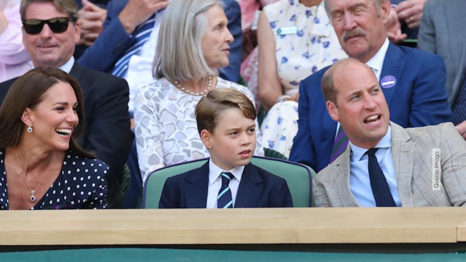 Prinz George als kleiner Wimbledon-Fan