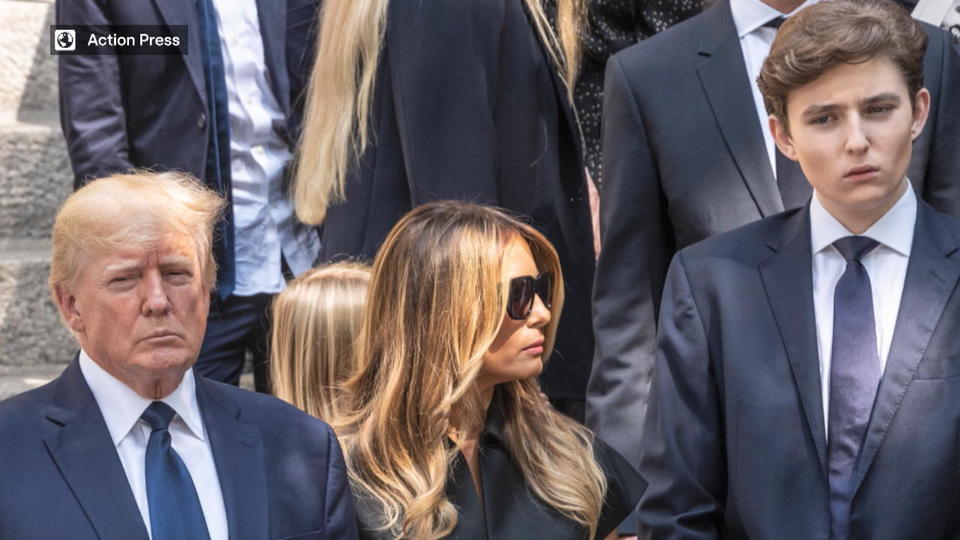 Auch Barron Trump kommt zur Beerdigung