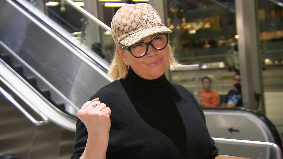 Claudia Effenberg hat eine Liebesbotschaft im Gepäck
