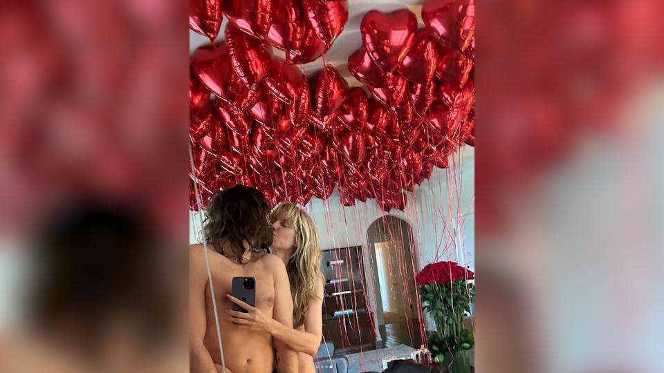 Heidi Klum und Tom Kaulitz zeigen sich nackt im Netz