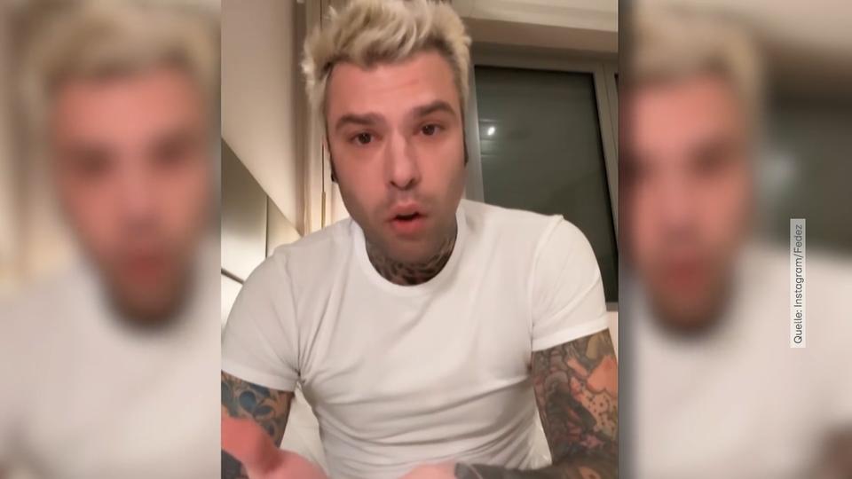Chiara Ferragnis Mann Fedez meldet sich mit Tränen-Beichte