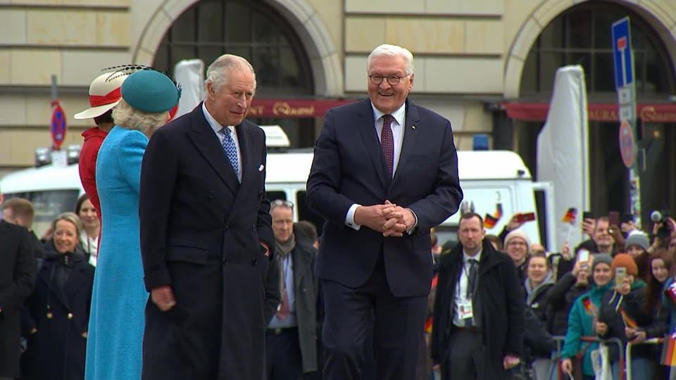 So verlief der Besuch von König Charles und Camilla