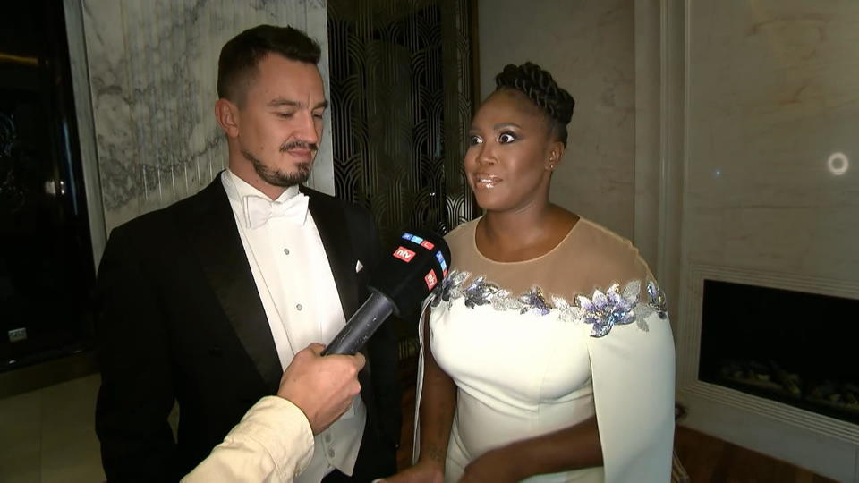 "Let's Dance" Jurorin beim royalen Staatsbankett