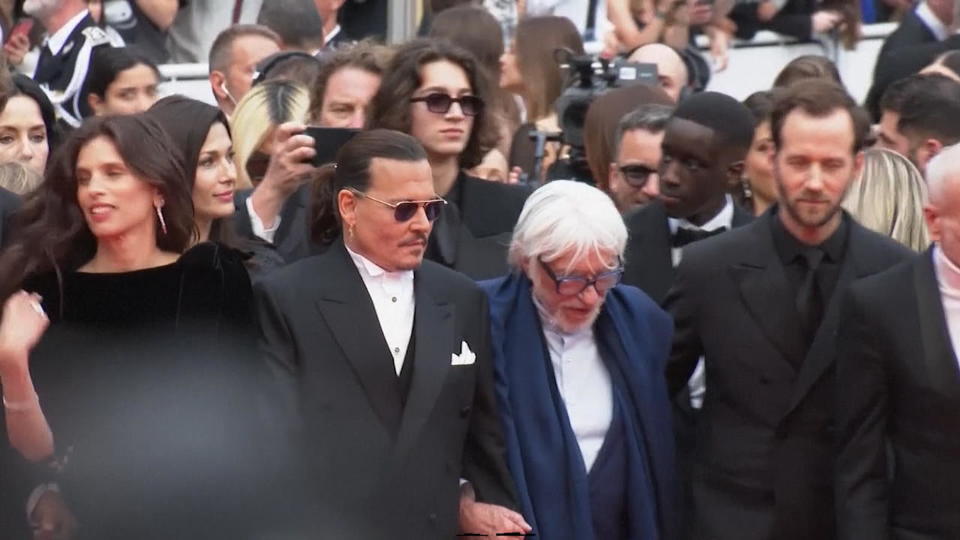 Johnny Depp Comeback in Cannes
